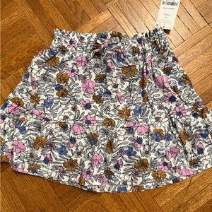 Carter's Floral Skater Skirt - Pink, Blue, Brown
